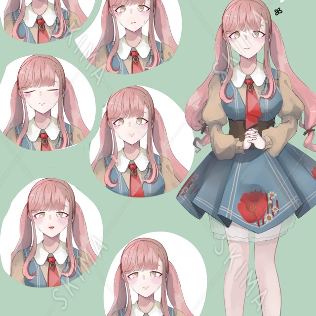 女の子立ち絵