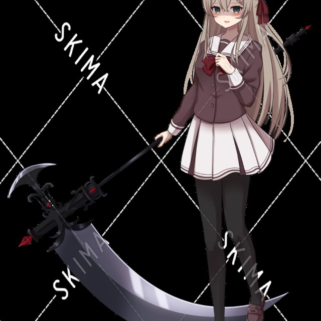 武器 鎌 と女の子 スキマ スキルのオーダーメイドマーケット Skima