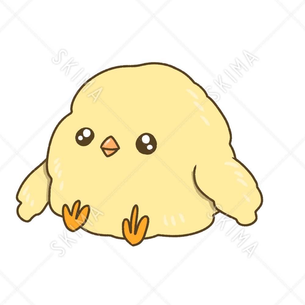 モコモコひよこ 犬 セット 背景透過あり スキマ スキルのオーダーメイドマーケット Skima