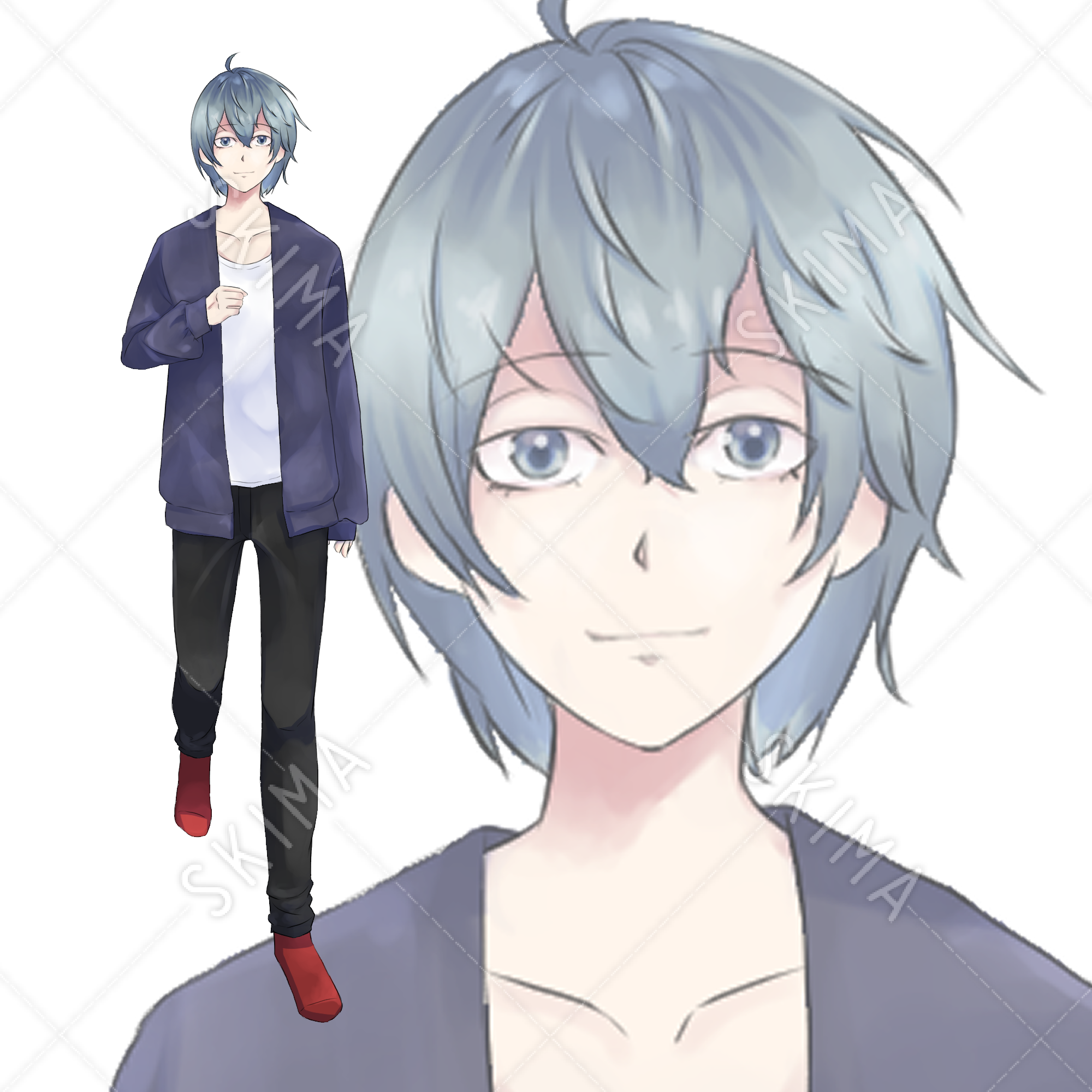 ゆるっと地味目な男の子 表情3種類 スキマ スキルのオーダーメイドマーケット Skima ゆるっと地味目な男の子 表情3種類 スキマ スキルのオーダーメイドマーケット Skima