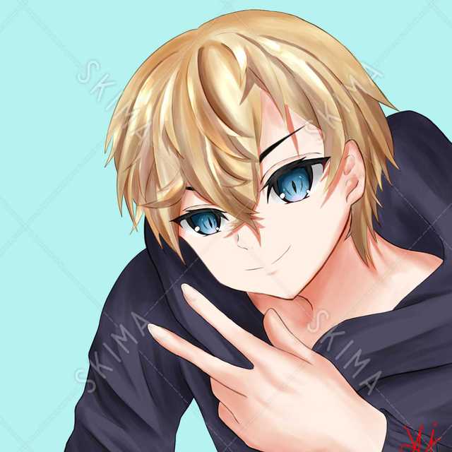 金髪男子【アイコン】