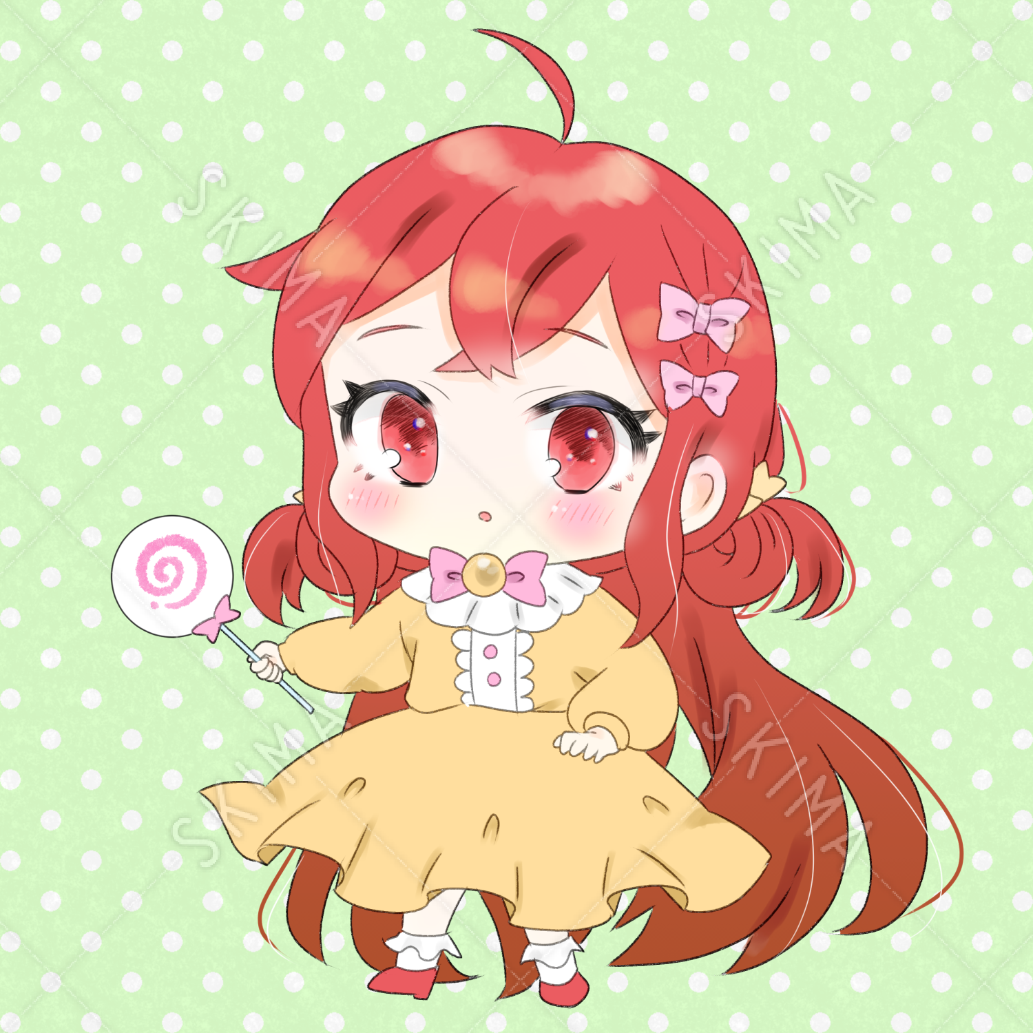 ミニキャラ 女の子 スキマ スキルのオーダーメイドマーケット Skima