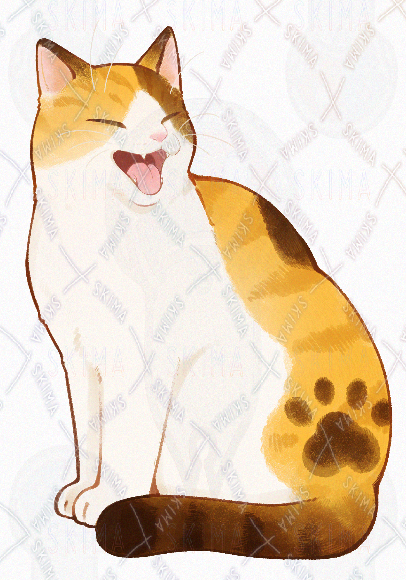 三毛猫様 リクエスト 9点 まとめ商品 じーっとみる猫・置き配OK・いつでも（三毛猫） / chi-bit