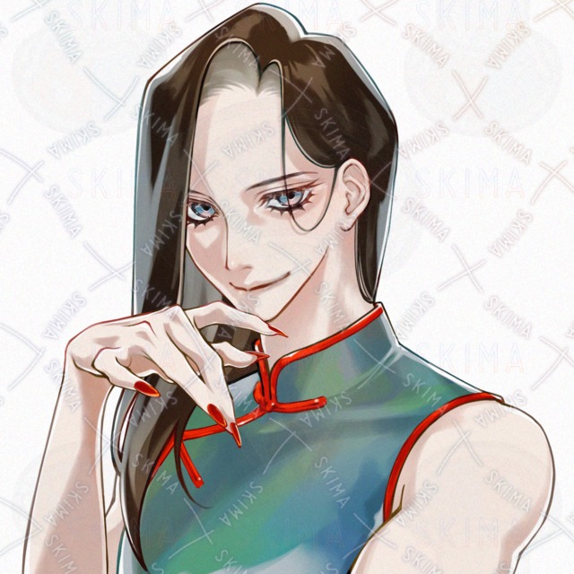 SNS icon] Chinese beauty [Pose, 3 kinds of accessories 的商品圖片第 6 張