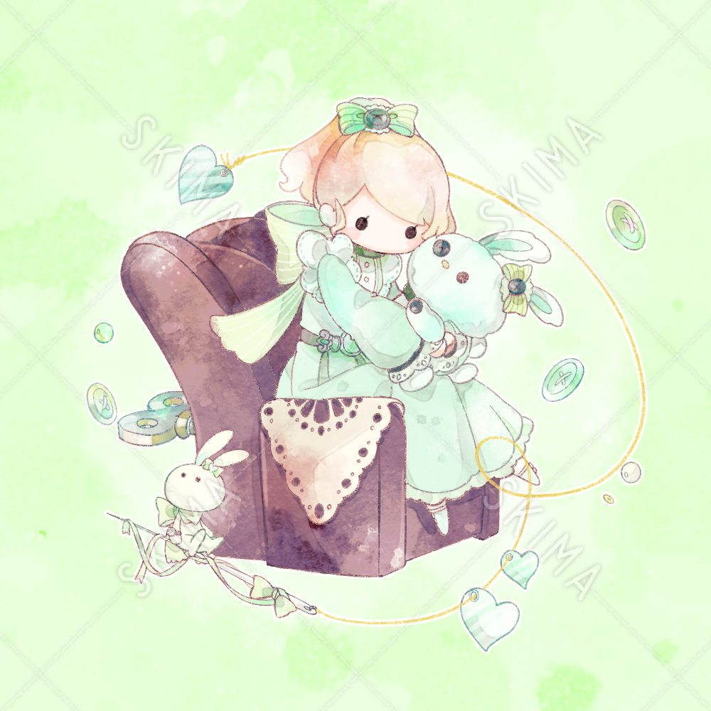 アイコン カットイラスト 春色うさぬい スキマ スキルのオーダーメイドマーケット Skima