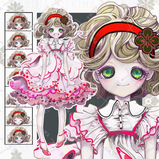 【お試し価格】表情8種