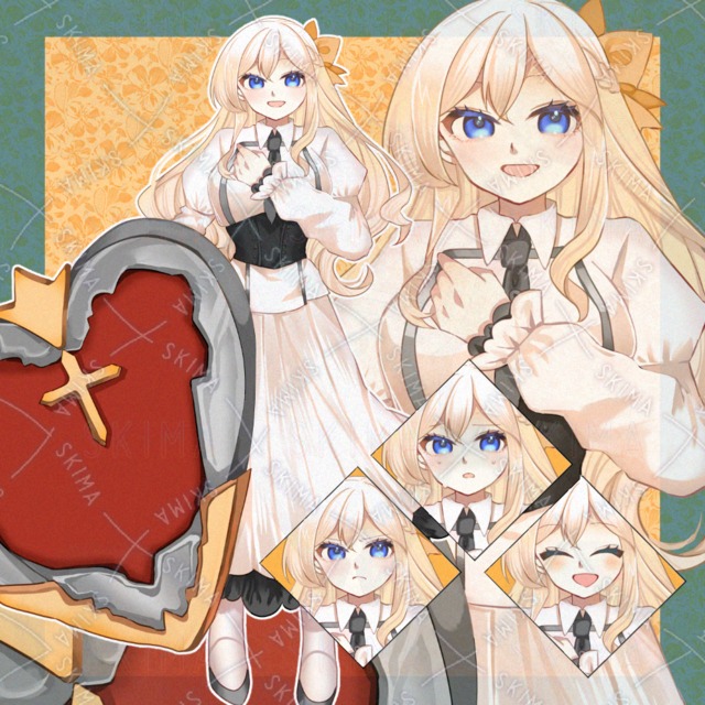 adopt8：大きな盾を持った女性