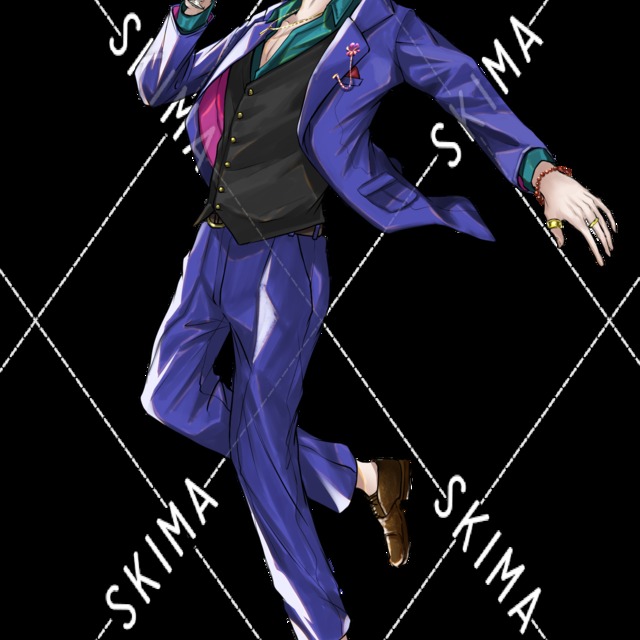 お値下げ Adopt 03 派手色スーツホスト青年 スキマ スキルのオーダーメイドマーケット Skima