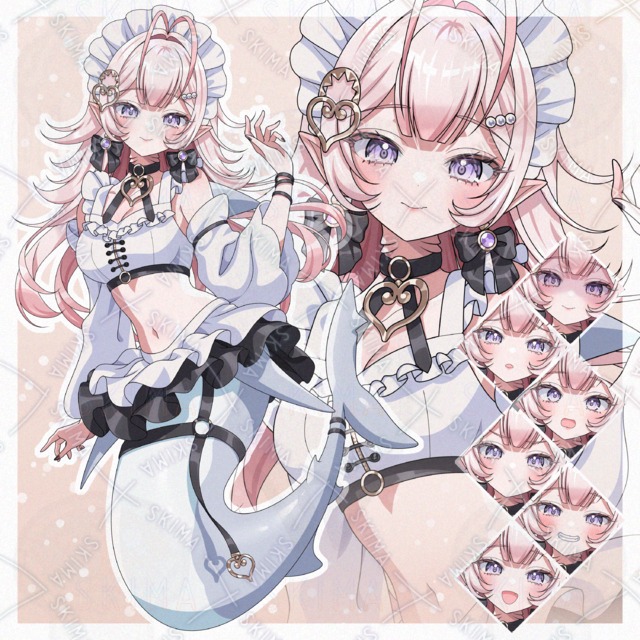 サメイド人魚ちゃん