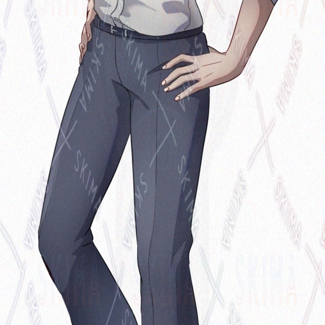 Image 3 of 9 kinds of facial expressions] Goddess [with kimono].