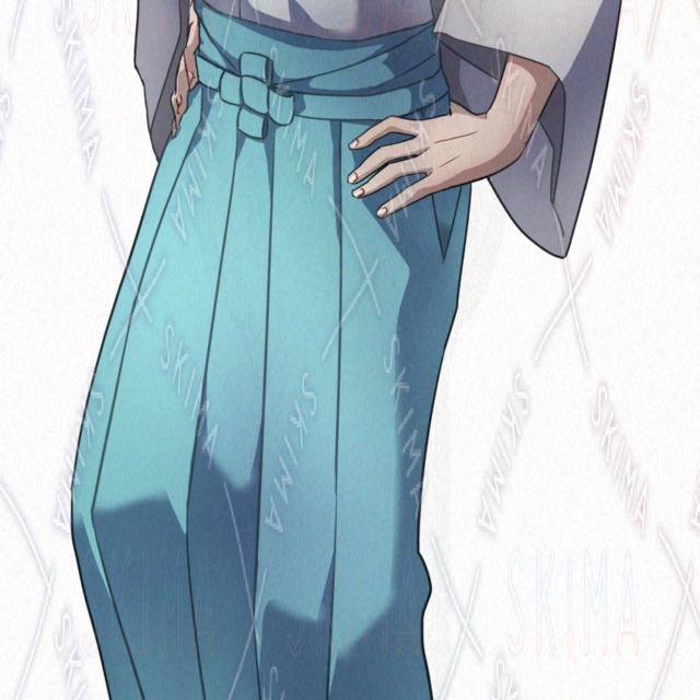 Image 11 of 9 kinds of facial expressions] Goddess [with kimono].