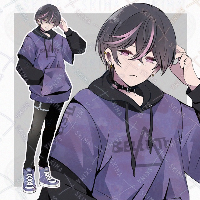 adopt 男性　表情10種