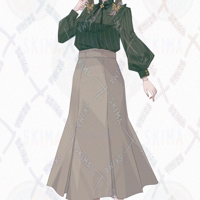 7가지 표정】머리띠를 두른 소녀 상품 이미지 3번째