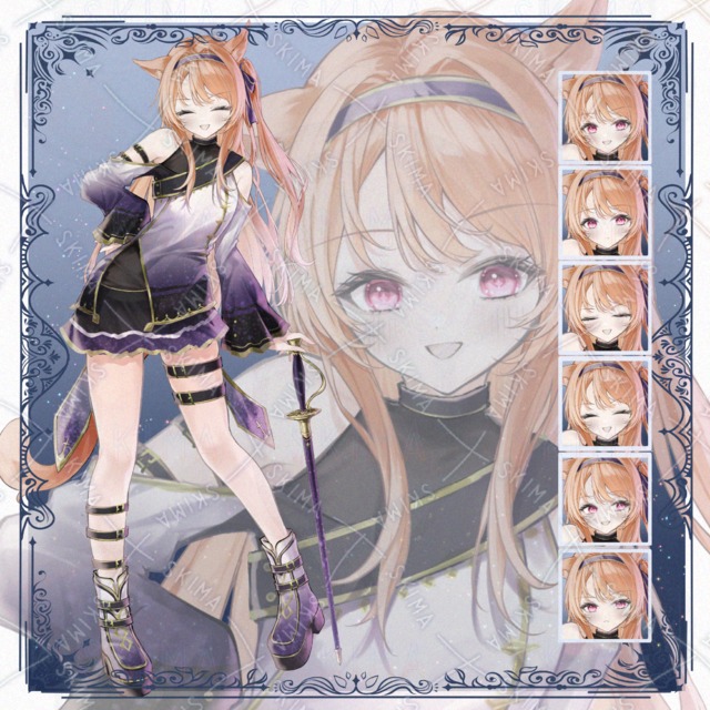 ねこみみ剣士【表情全6種】