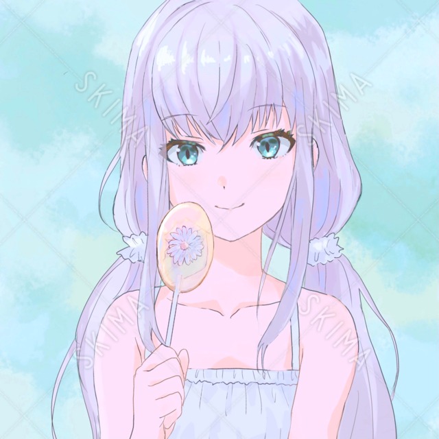 キャンディ女の子