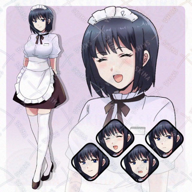 ウェイトレス 立ち絵