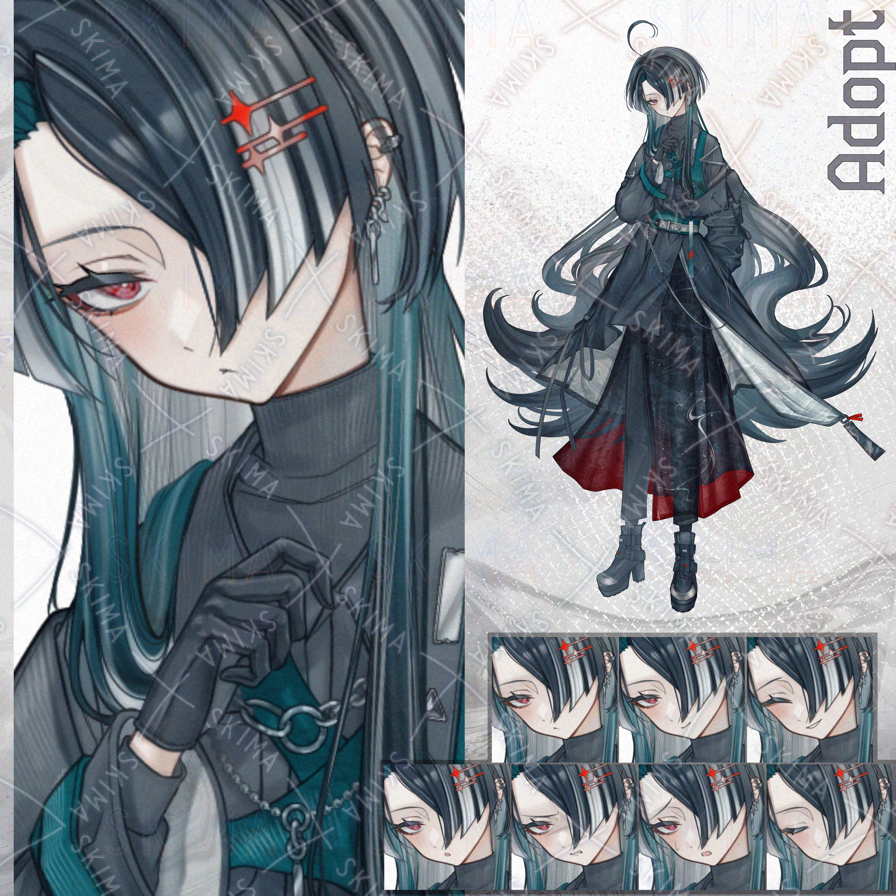 Adopt_111】表情7種 | SKIMA（スキマ）