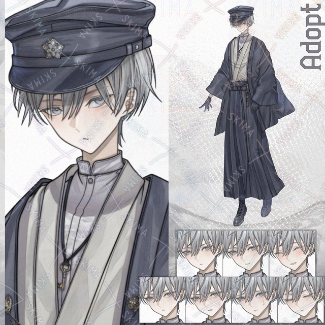 【Adopt_123】表情7種＋帽子