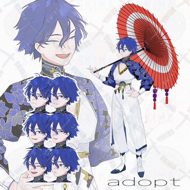 adopt.5　番傘＋男性