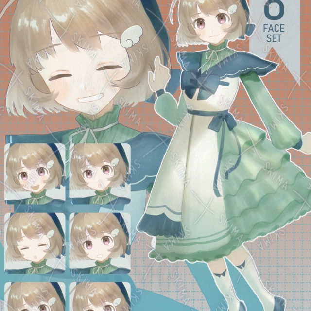 ボブカットセーラー服