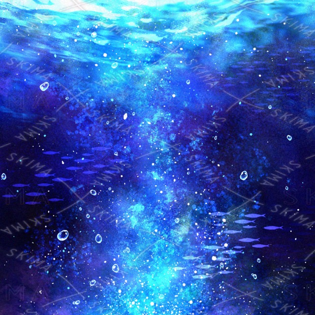 神秘的な深海