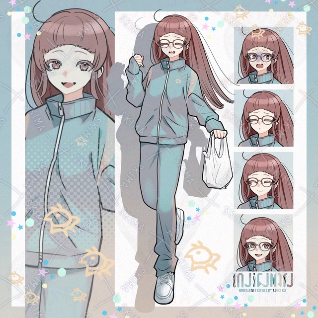 ジャージ姿の女の子