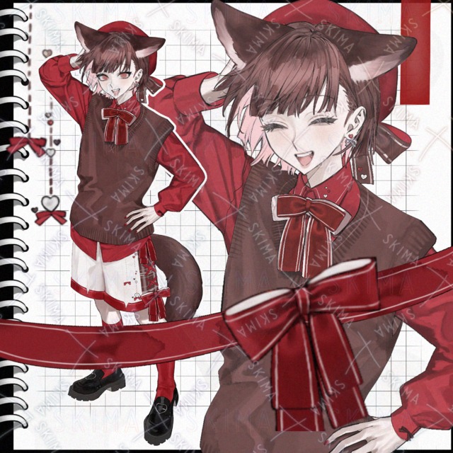 【ショコラコーデの狼っ子】