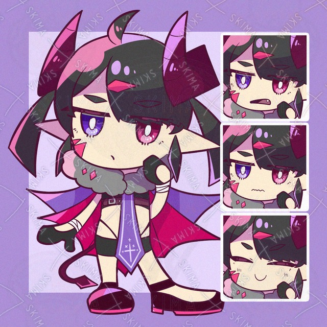 SD立ち絵/表情4種