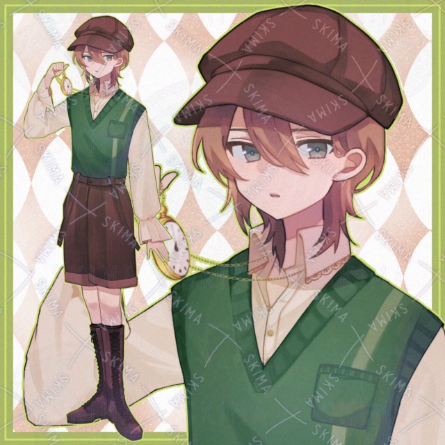 【表情10種】adopt9  懐中時計の少年