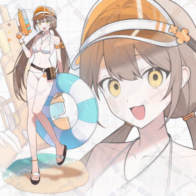 水着の少女