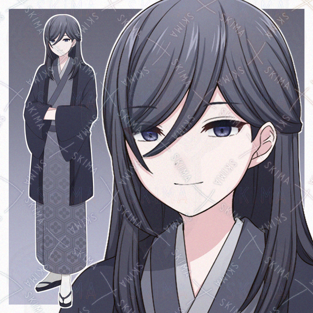 和服を着た男性【表情差分10種】
