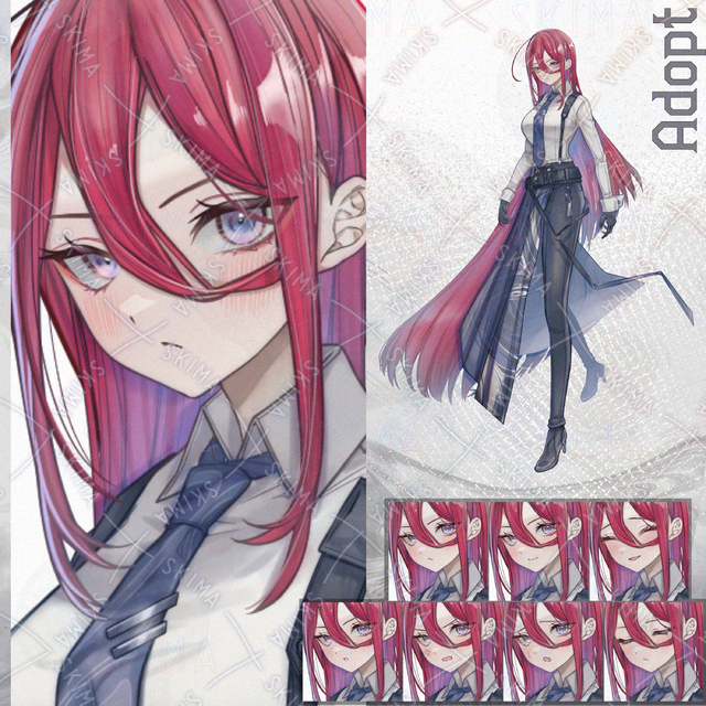 値下げ中【Adopt_115】表情7種