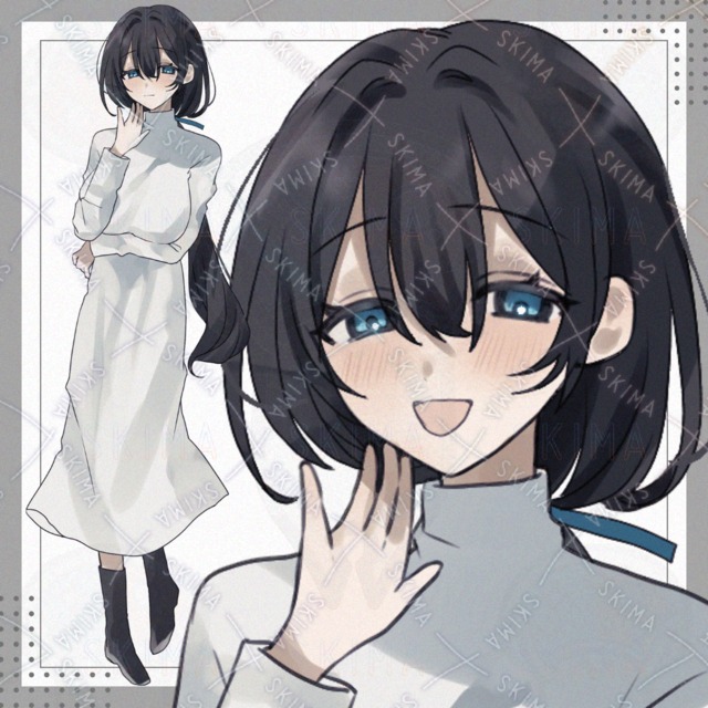 清楚なお姉さん【表情差分7種】