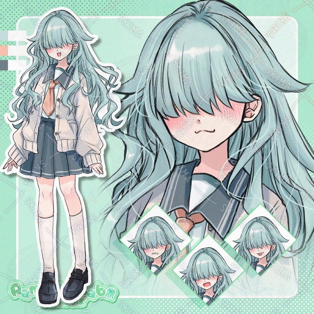 メカクレJK