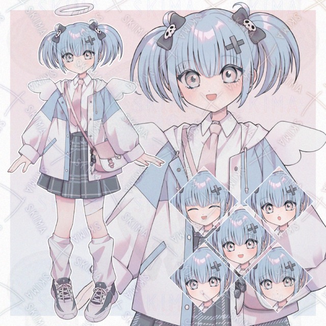【Adopt】立ち絵＋表情差分5種