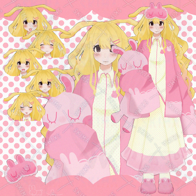 パジャマの女の子