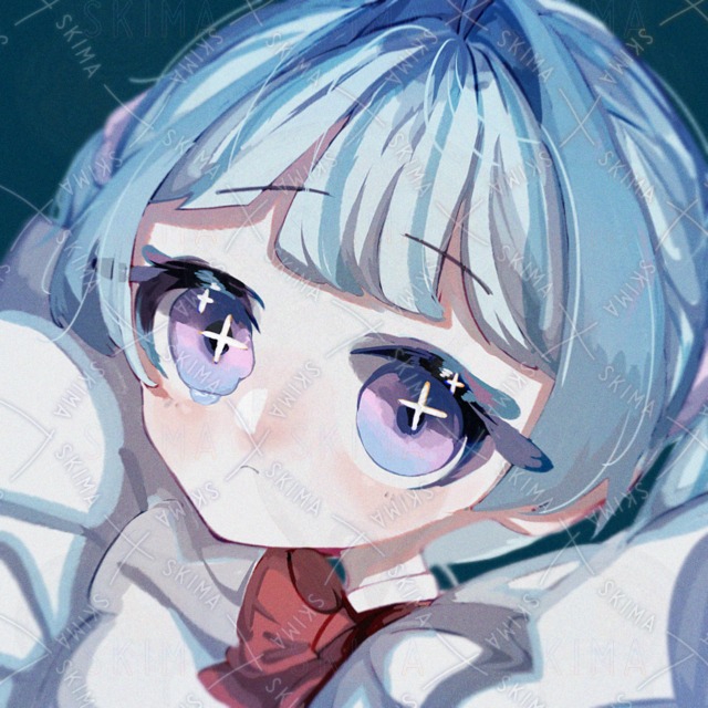 青色少女 アイコン