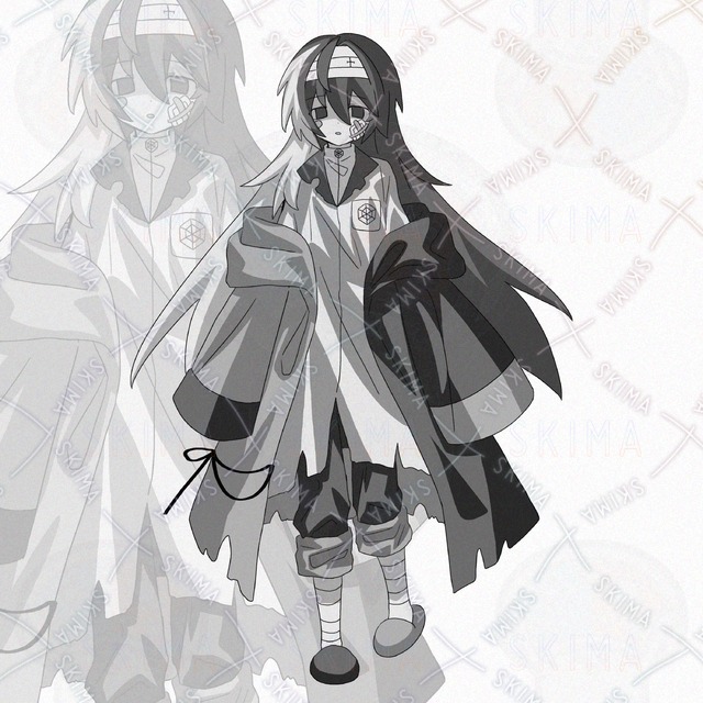 Adopt 中性モノクロの子