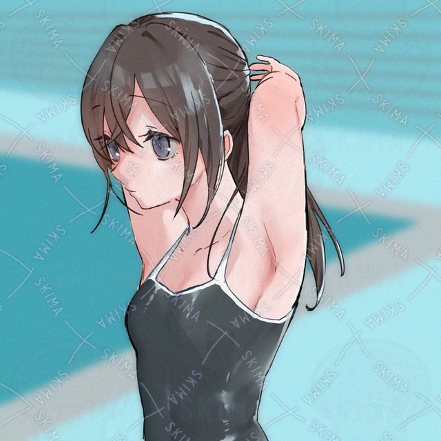 女の子　イラスト