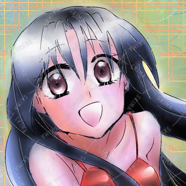 SNSに使える女の子イラスト