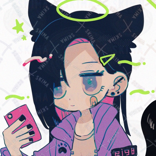 猫耳 女の子 アイコン