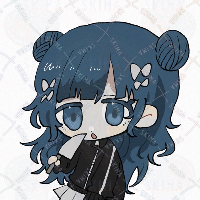 【透過有り】ジャージ 女の子 アイコン