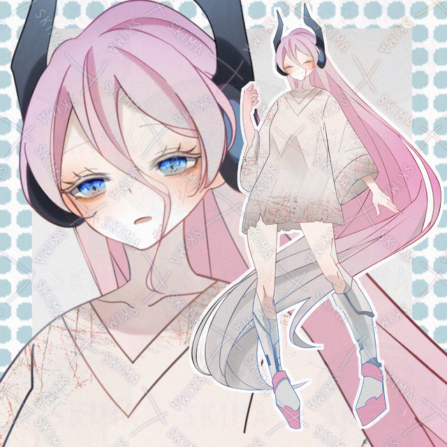 adopt実験された少女【全体立ち絵表情7種】