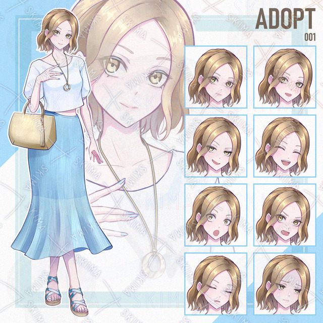 Adopt_001【差分9種 +パーツ】