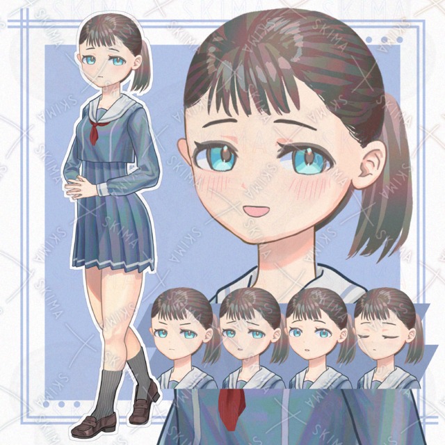 adopt2　表情6種