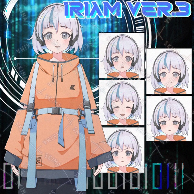 【IRIAM動作確認済】サイバー系女の子