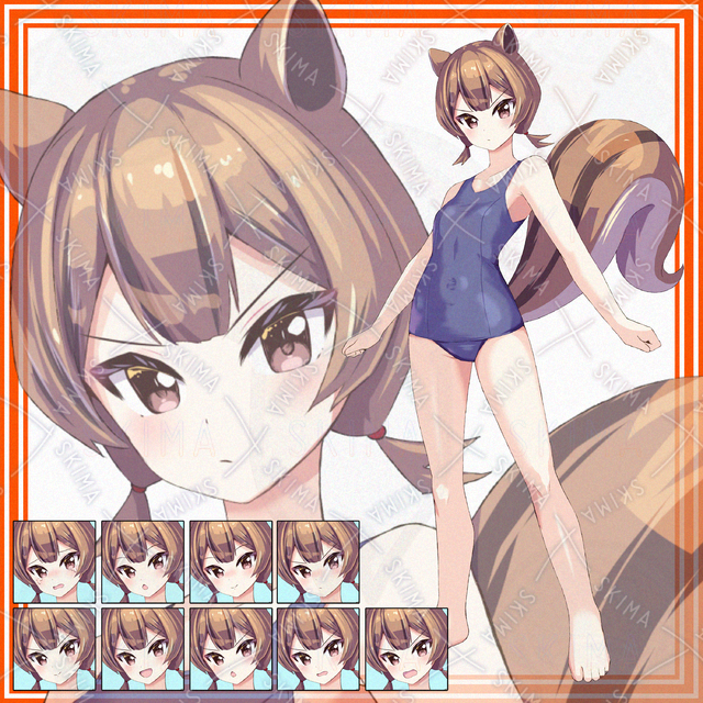 ケモ耳【シマリス】