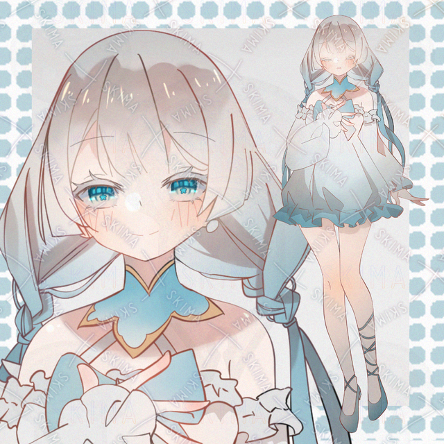adoptファンタジーの少女【全体立ち絵表情7種】