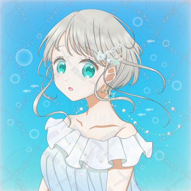 きらきらサマーな少女＊アイコン画