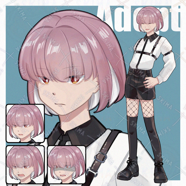 【表情7種】Adopt06